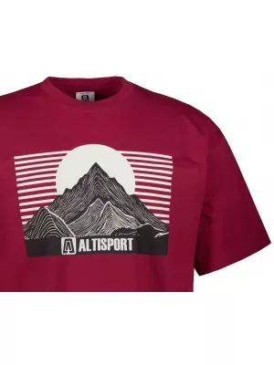 Cămaşă ALTISPORT ALM188812 GRANAT