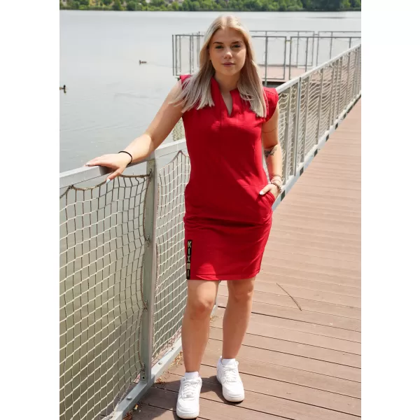  Rochie KIXMI UNEGA ROŞU 