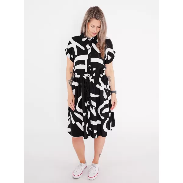  Rochie KIXMI URIANA NEGRU 