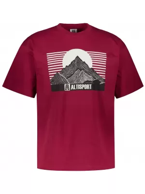 Cămaşă ALTISPORT ALM188812 GRANAT