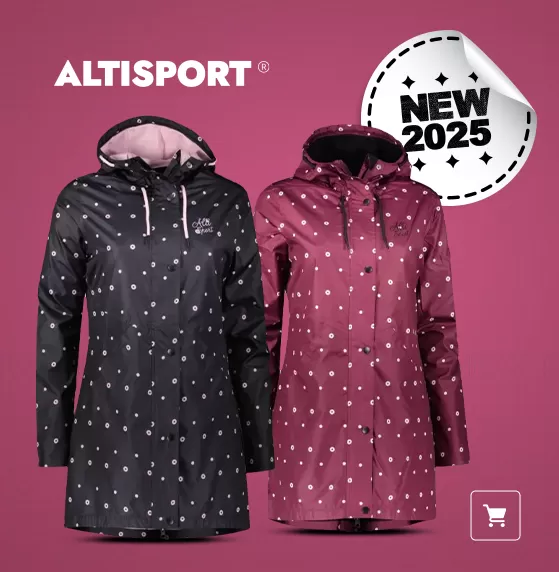 Geaca de toamna de dama ALTISPORT OWEDA LJCB628 NEGRU
