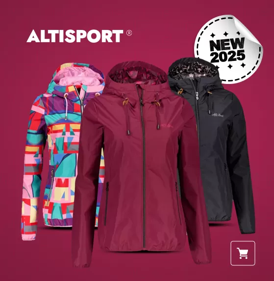 Geacă pentru doamne ALTISPORT ERICA BURGUNDIA