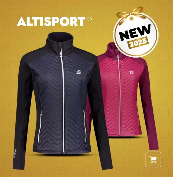 Geacă pentru doamne ALTISPORT GAIL NEGRU